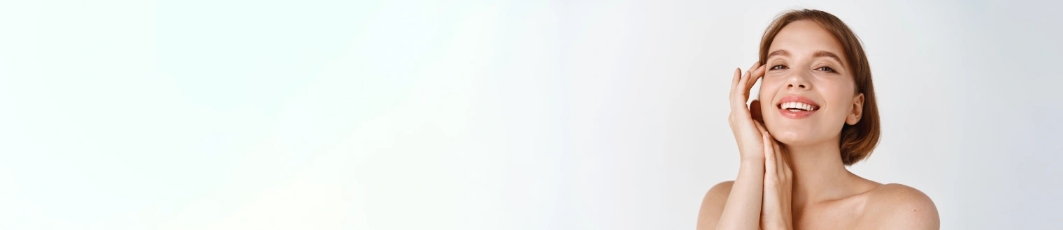 banner chica sonriendo